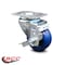 Service Caster 3.5 Inch Solid Polyurethane Wheel Swivel Top Plate Caster with Brake SCC SCC-20S3514-SPUS-TLB - alternate 2